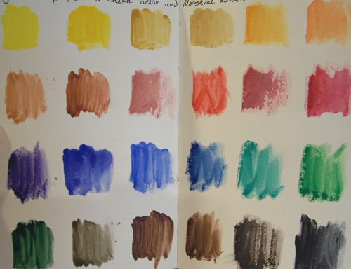 500x384 Oh My Gouache!!! Plus, Moleskine Media Experiments [Archive - Watercolor Samples