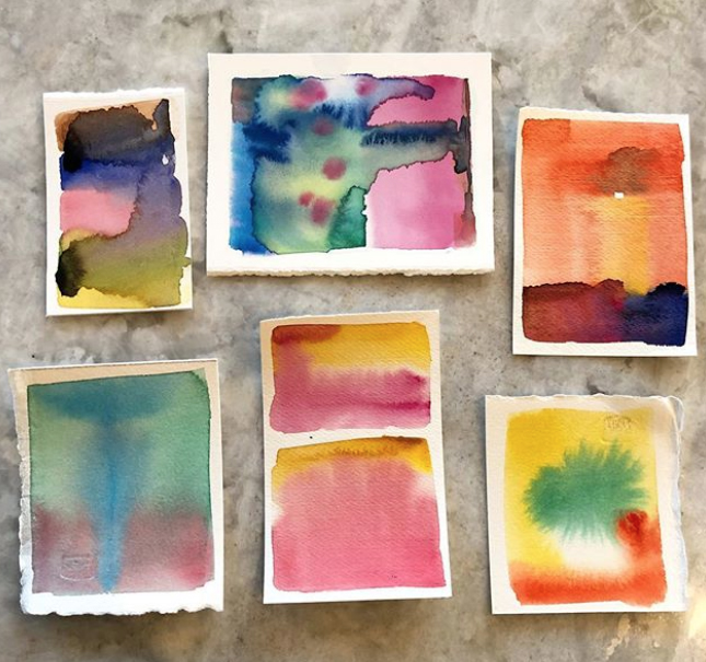 645x605 Watercolor Mermaid Intern (And Beginning Watercolor) - Watercolor Samples