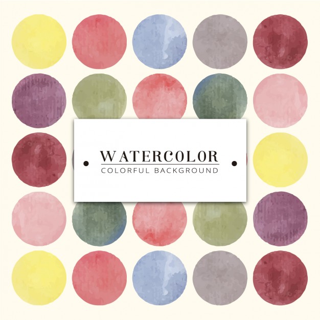 626x626 Watercolor Samples Background Design Vector Free Download - Watercolor Samples
