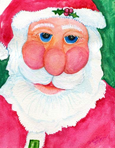 Watercolor Santa Claus