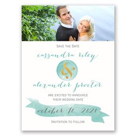 275x275 Watercolor Save The Date Cards Invitations By Dawn - Watercolor Save The Date