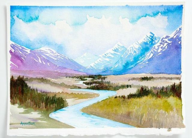 640x459 How To Loosen Up Your Watercolor Paintings - Watercolor Scene