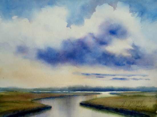 551x413 Beginning Watercolor Painting Unique How Paint With Watercolors - Watercolor Scenes Beginners