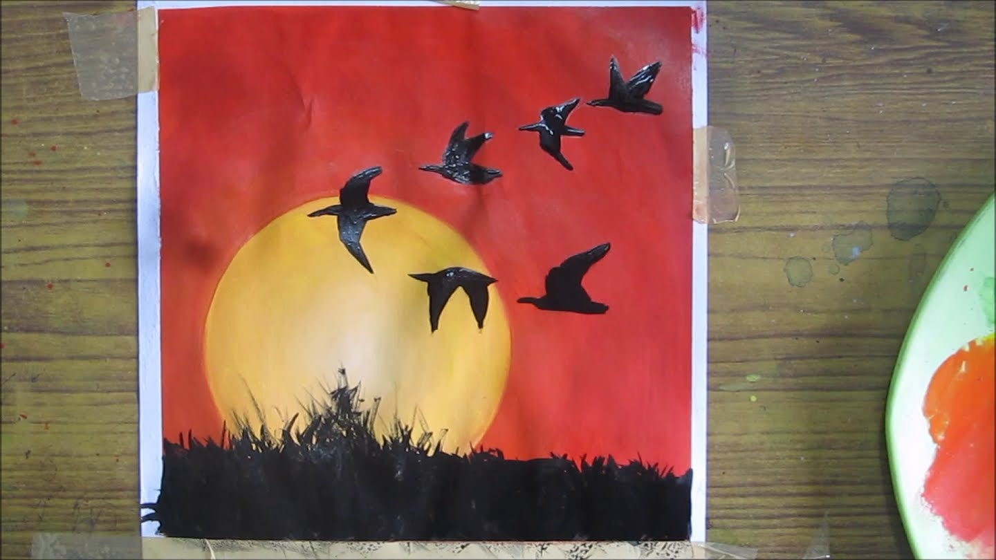 1440x810 Easy Watercolor Pictures To Paint - Watercolor Scenes Beginners