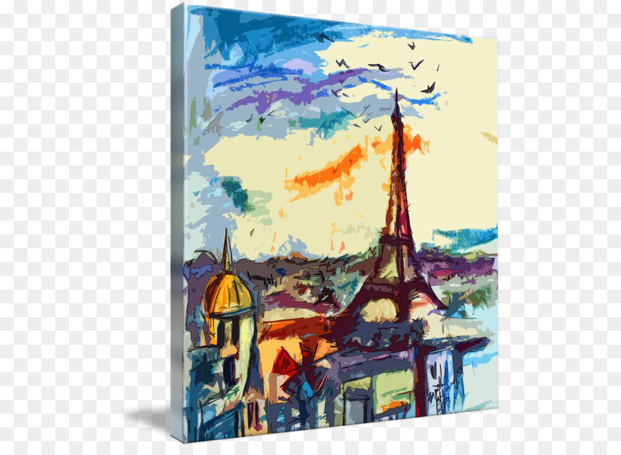 900x660 Watercolor Painting Abstract Art Paris - Watercolor Science