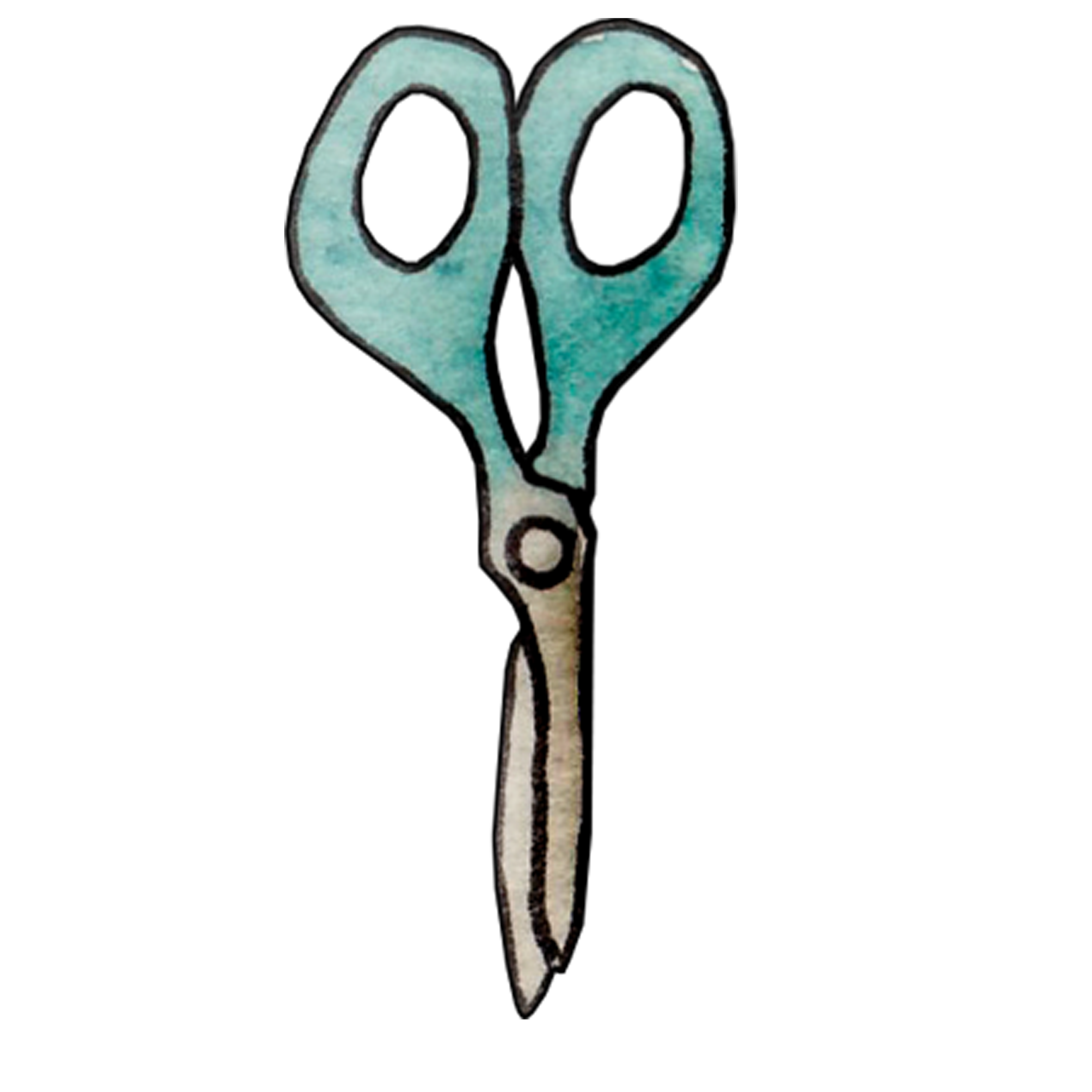 2362x2362 Scissors Commodity Watercolor Painting Clip Art - Watercolor Scissors