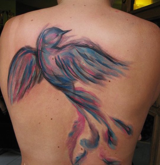 541x560 Hand Watercolor Scorpion Tattoo - Watercolor Scorpion Tattoo