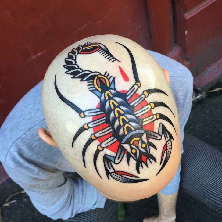 728x728 Scorpion Head Tattoo Best Tattoo Ideas Gallery - Watercolor Scorpion Tattoo