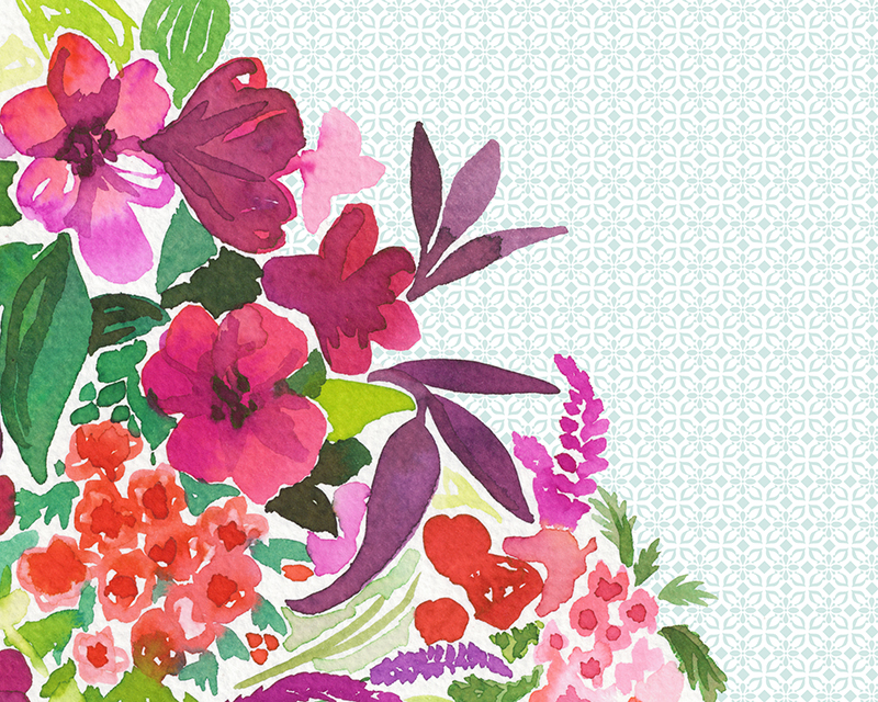 800x640 Kd Spain Flora Desktop Wallpaper (2560 X 2048) - Watercolor Screensaver