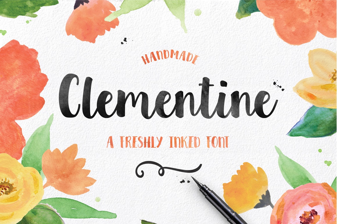 Watercolor Script Font at Explore collection of