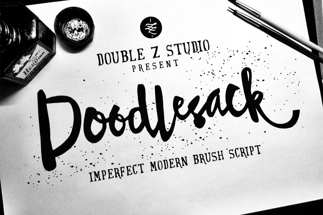 1100x732 Exclusive Bundle 10 Fantastic Fresh Script Font Families - Watercolor Script Font