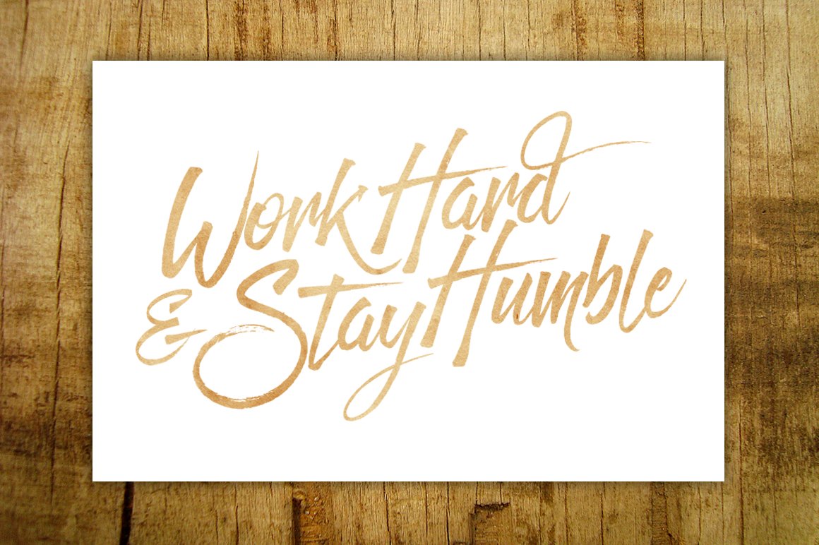 1160x772 Fresh Script Font - Watercolor Script Font