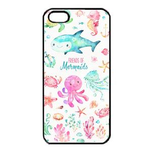 300x300 Sea Animals Watercolor Pink Iphone 55sse Case Frostedcase - Watercolor Sea Animals