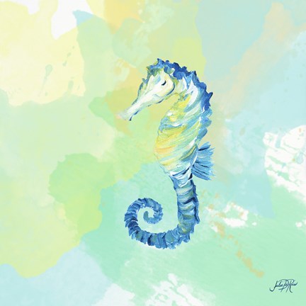 432x432 Watercolor Sea Creatures Iv Fine Art Print By Julie Derice - Watercolor Sea Creatures