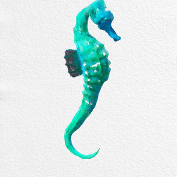 354x354 Shop Watercolor Sea Life Paintings On Wanelo - Watercolor Sea Life