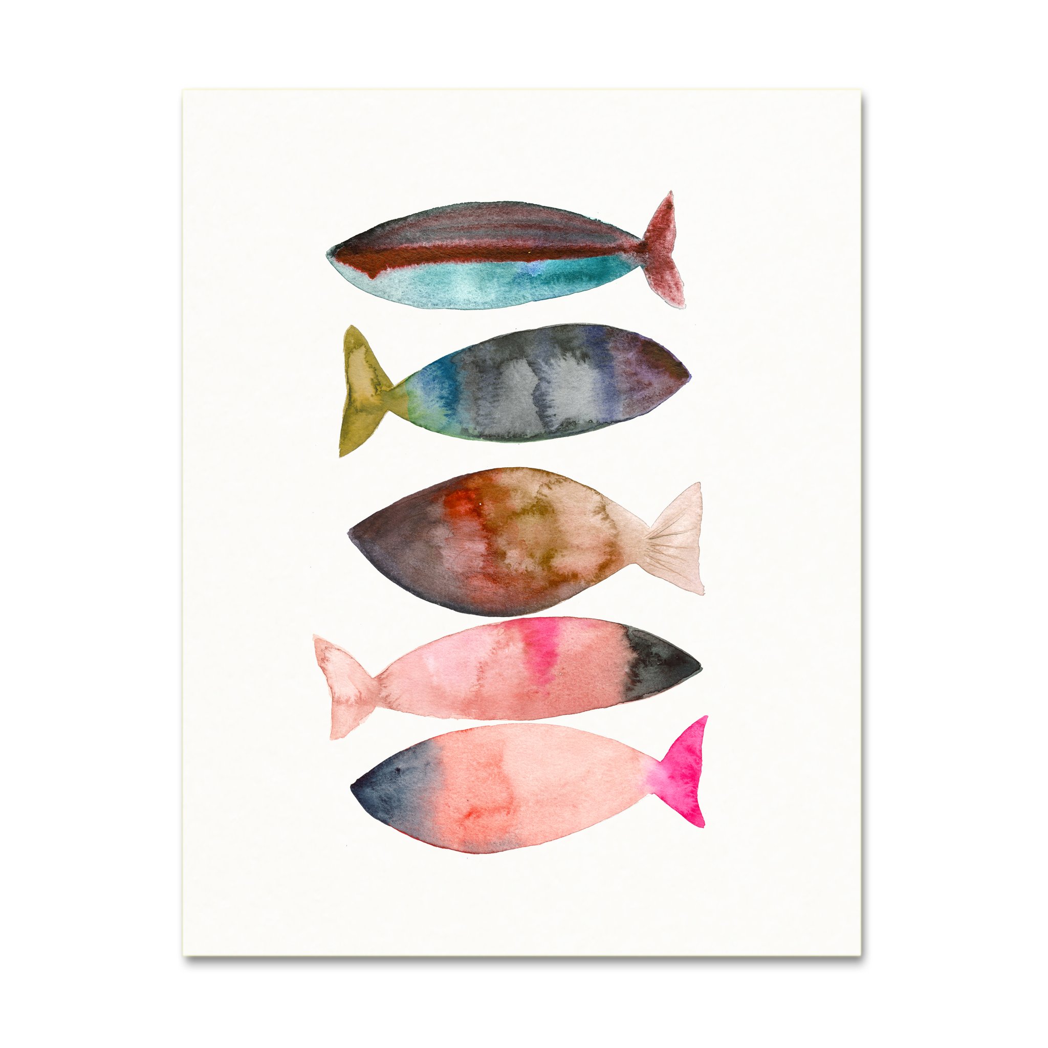 2048x2048 Watercolor Fish - Watercolor Sea Life