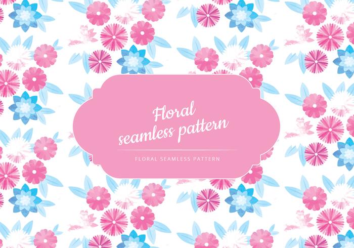 700x490 Vector Watercolor Seamless Pattern - Watercolor Seamless Pattern