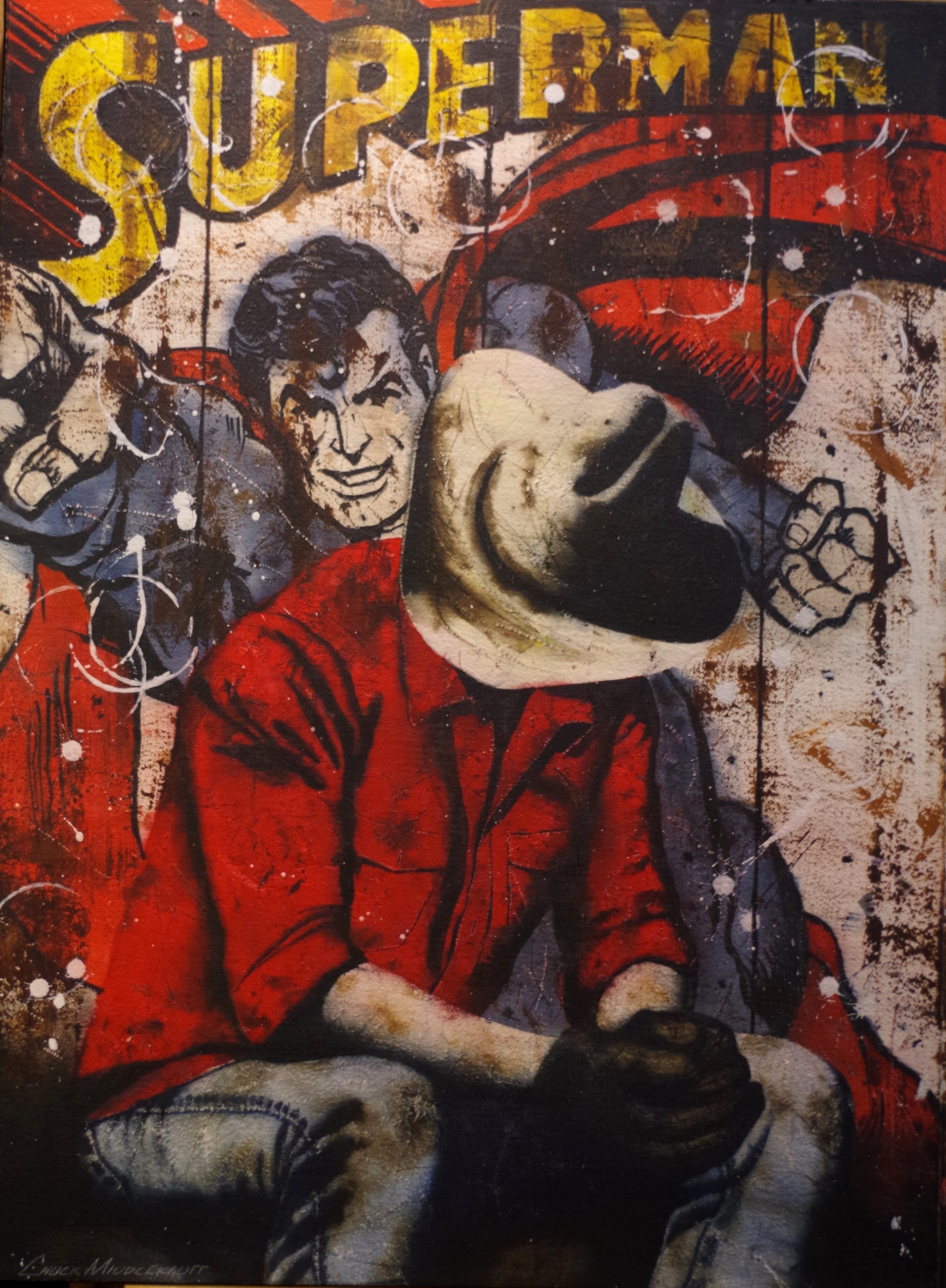 2888x3932 Homeland Security 40 X 30 Watercolor Amp Acrylic On Paper On Canvas - Watercolor Security