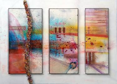 375x268 Saatchi Art Security Series Permeation Painting By Ray Zovar - Watercolor Security