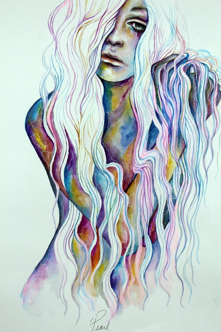 730x1095 Security Blanket By Pearl82980 - Watercolor Security