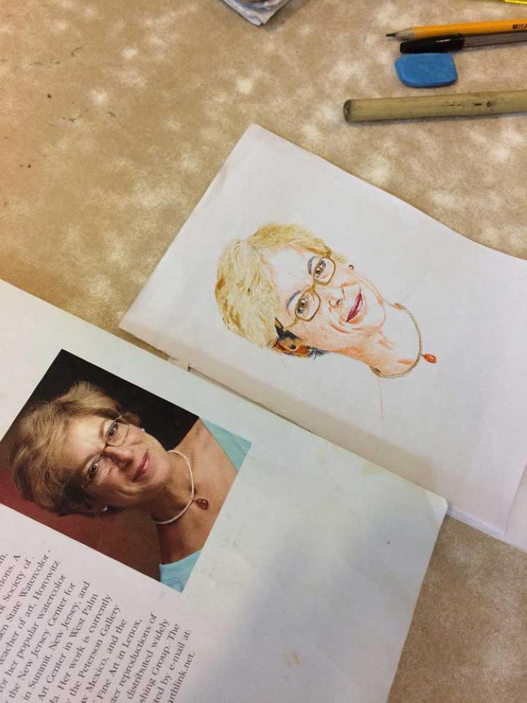 750x1000 Security Guard Artist - Watercolor Security