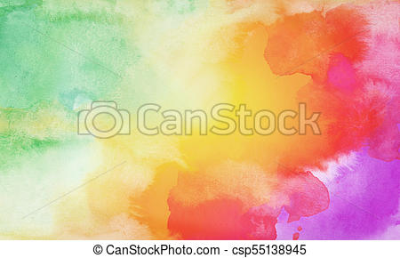 450x290 Colorful Rainbow Watercolor And Gouache Textures Background - Watercolor Shades