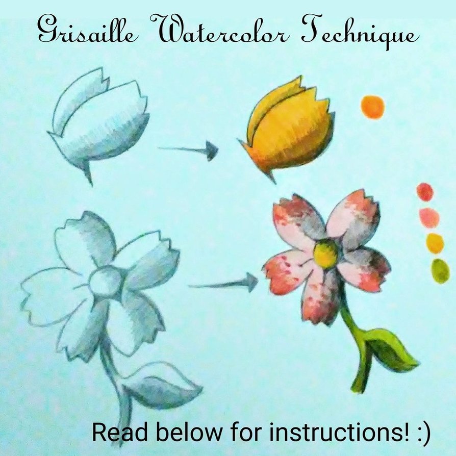 894x894 Watercolor Shading Technique Tutorial By Jr Sketcher - Watercolor Shading