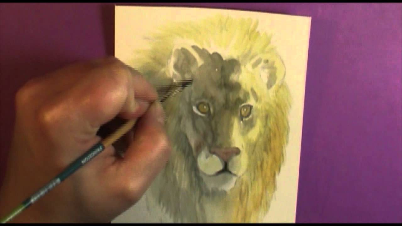 1280x720 Watercolor 101 How To Paint Shade On Fur - Watercolor Shading Techniques