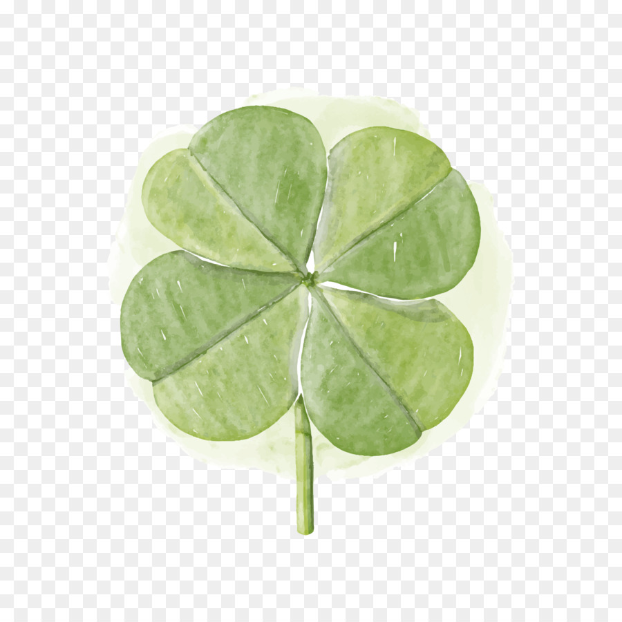 900x900 Ireland Napkin Paper Luck Shamrock - Watercolor Shamrock