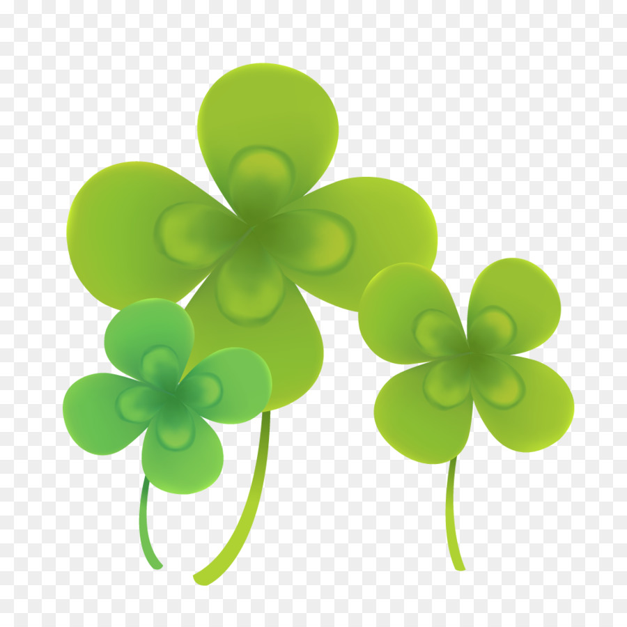 900x900 Paper Web Banner Poster Watercolor Painting - Watercolor Shamrock