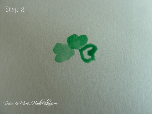 590x443 Done In A Day (Or Less!) Easy Diy Watercolor Shamrock Mohawk Home - Watercolor Shamrock