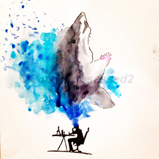 320x320 Absolutely Love Love Love This One!!!!! It Was Really Quick(It Was - Watercolor Shark