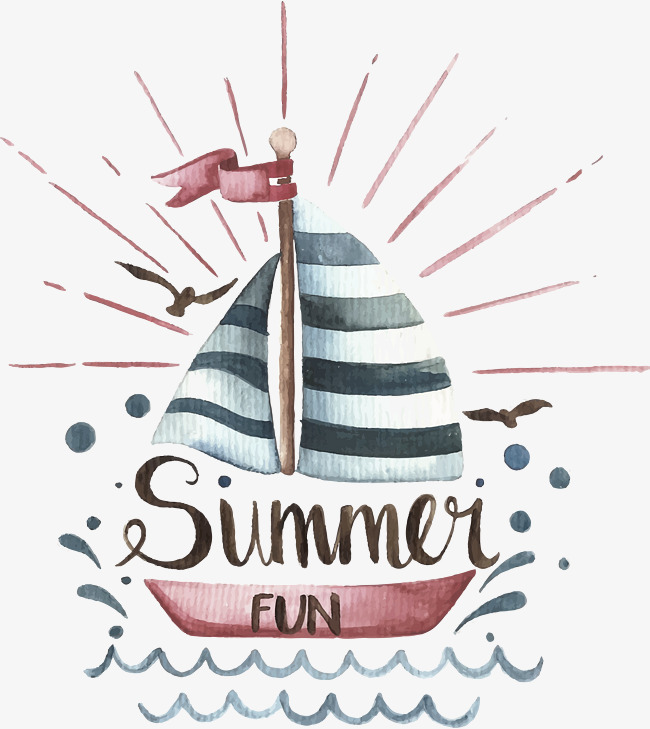 650x729 Watercolor Sailing Ship, Vector Png, Sailboat, Navigation Png And - Watercolor Ship