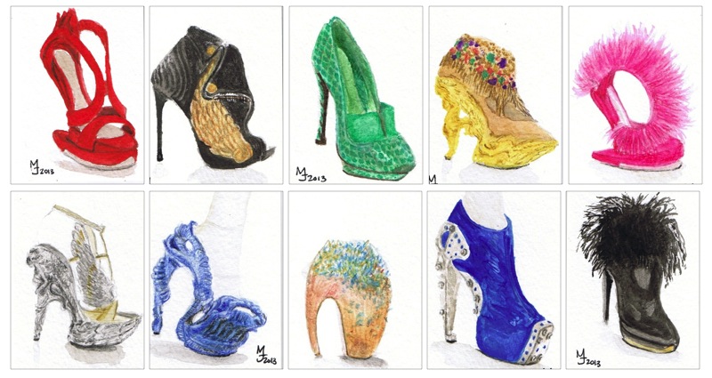 800x425 Mcqueen Watercolor Shoes - Watercolor Shoes