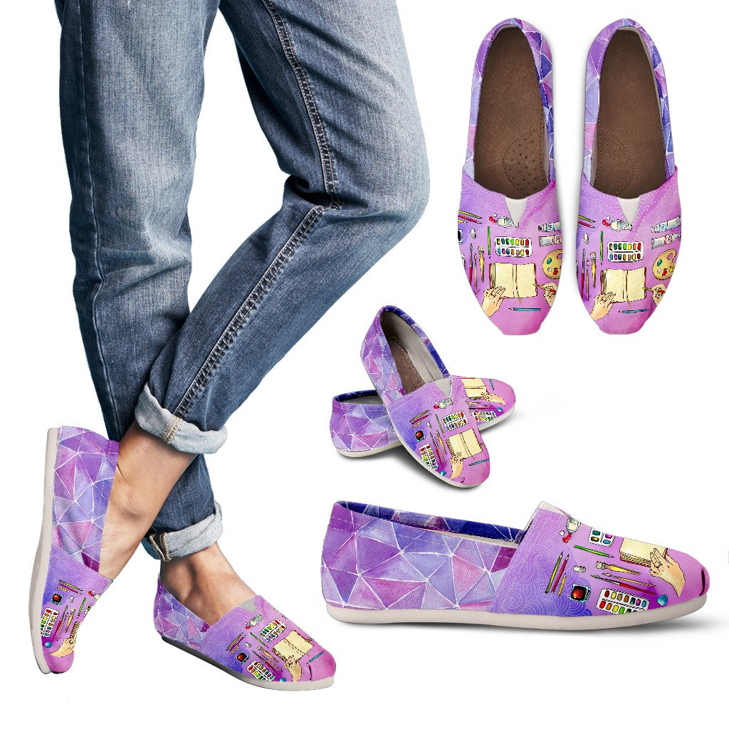 1024x1024 Watercolor Casual Shoes Groove Bags - Watercolor Shoes