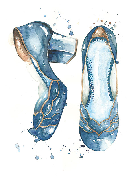 492x631 Camila Gray - Watercolor Shoes