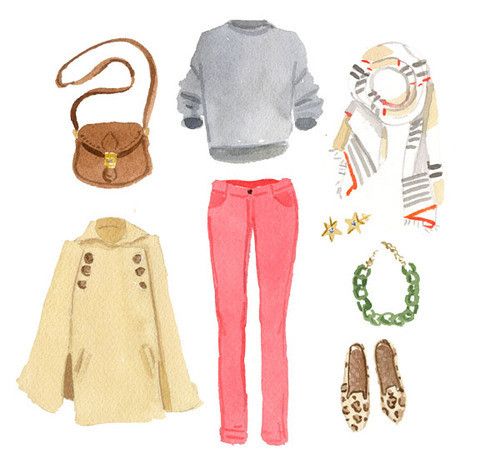 500x464 Watercolor Wednesdays Fall Shopping Lemlem, Watercolor And - Watercolor Shopping