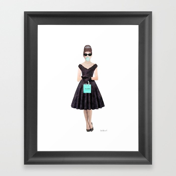 700x700 Fashion Audrey Shopping - Watercolor Shopping