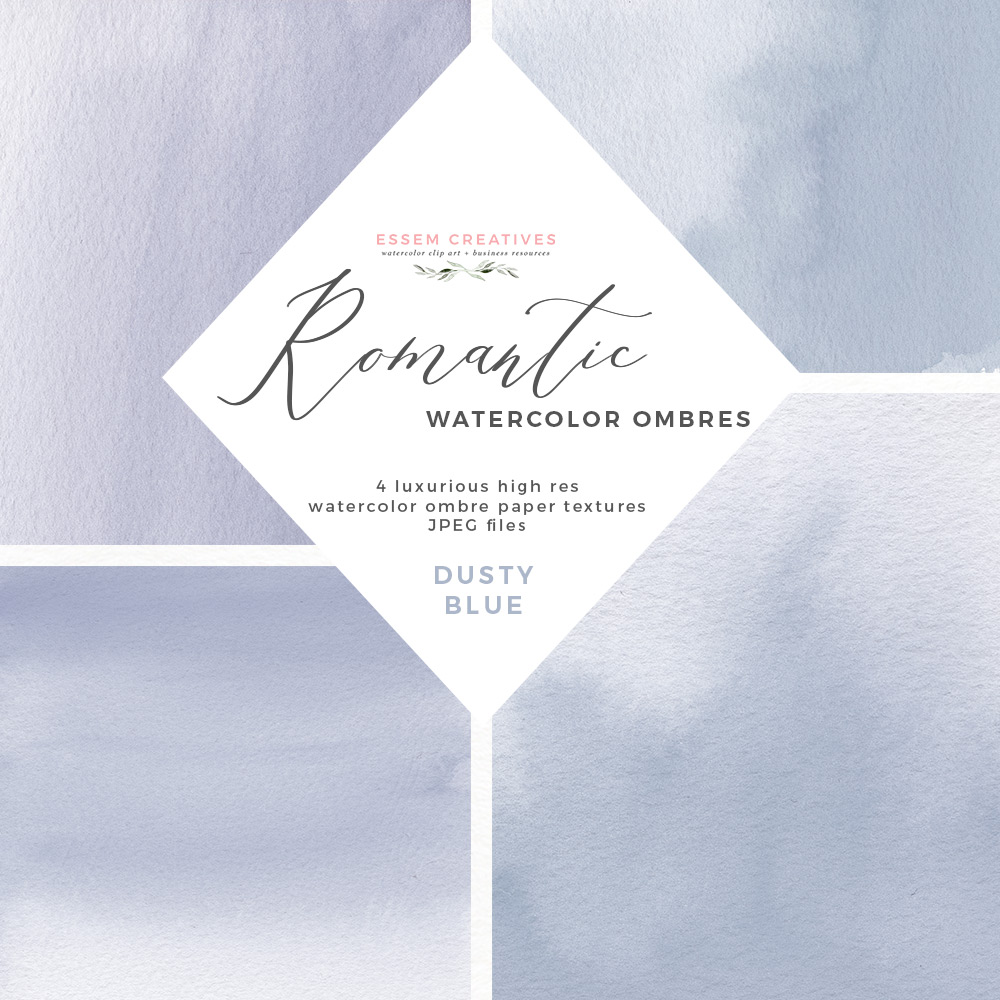 1000x1000 Dusty Blue Watercolor Backgrounds Splashes For Wedding Invitations - Watercolor Signs
