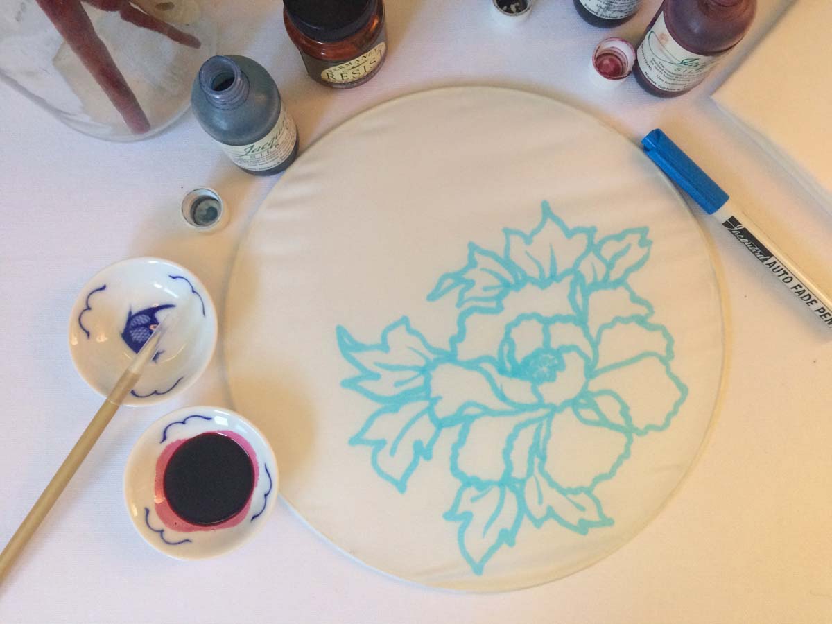 1200x900 Silk Painting Project - Watercolor Silk Painting