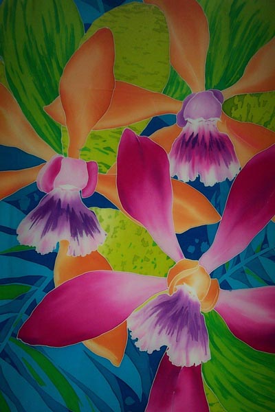 400x600 Technique Sissi Siska Transforming Silk Painting - Watercolor Silk Painting