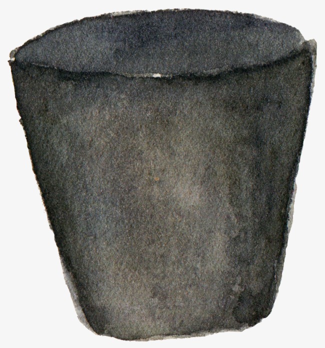 650x695 Sen Department Of Watercolor Simulation Flowerpot, Watercolor - Watercolor Simulation