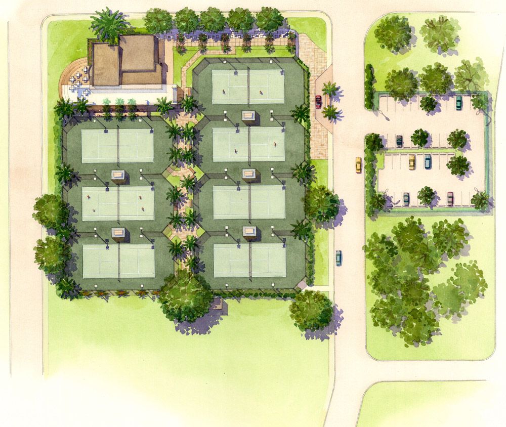 1000x844 Pin By Hi Dawn On Skills - Watercolor Site Plan