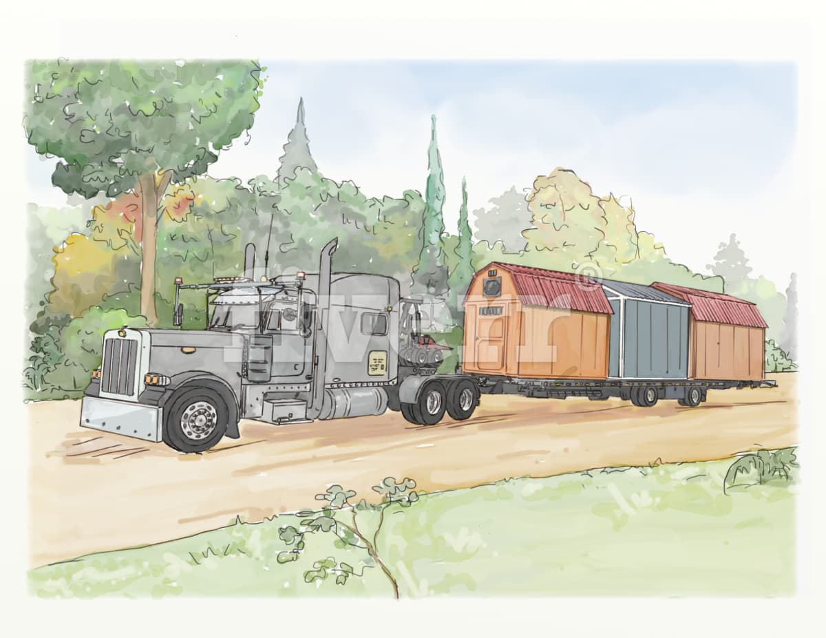 1200x927 Pencil Or Watercolor Sketch Your House By Konco - Watercolor Sketch Pencil