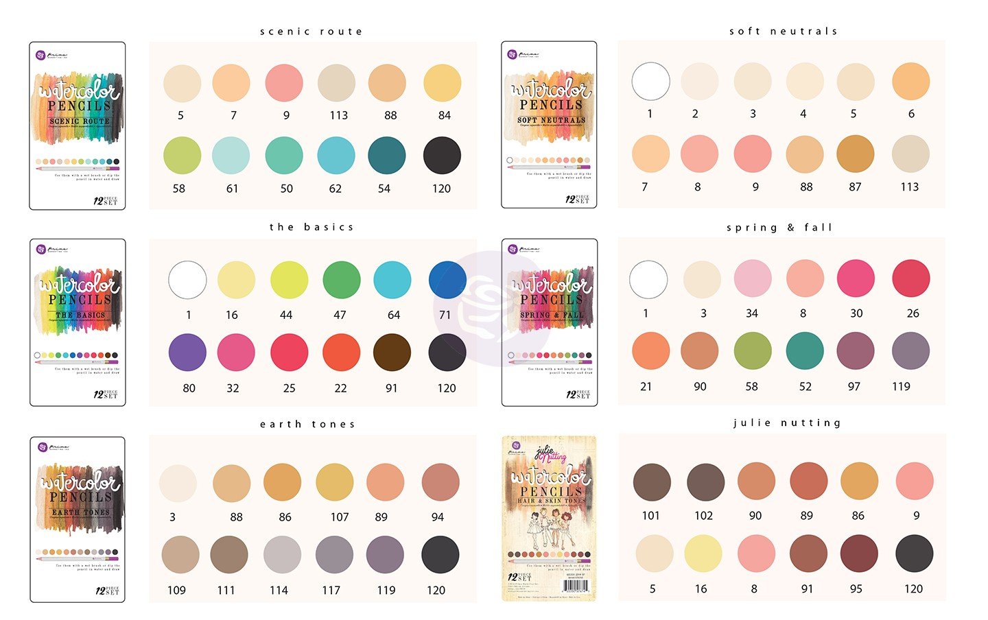 1440x904 Prima Watercolor Pencils Danita Art - Watercolor Skin Tone Chart