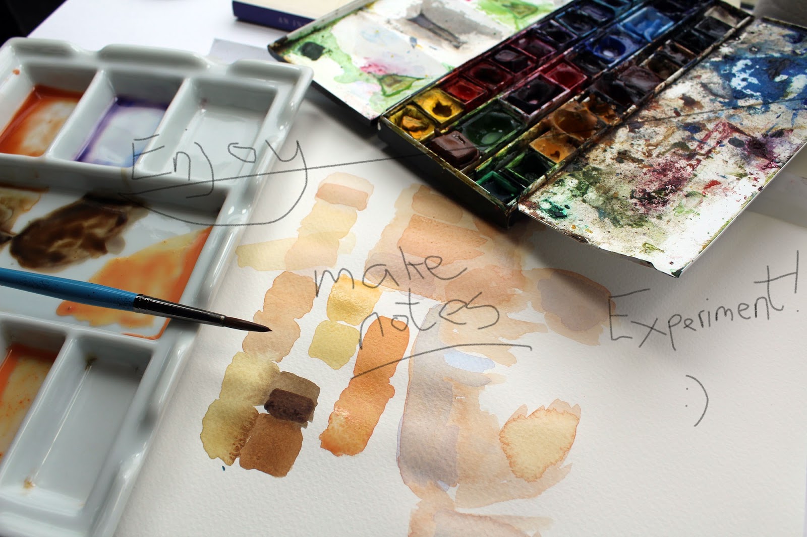 1600x1066 Beginners Watercolour - Watercolor Skin Tone Chart