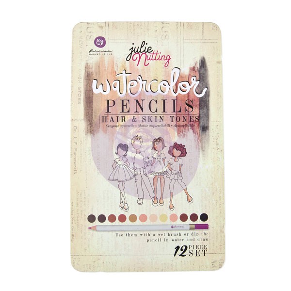 600x600 Jn Watercolor Pencils - Watercolor Skin Tone Colors