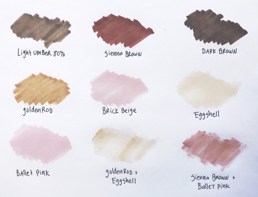 1024x784 Mybodymodel Coloring Your Croquis Skin Tones, Part 1 Markers - Watercolor Skin Tone Colors