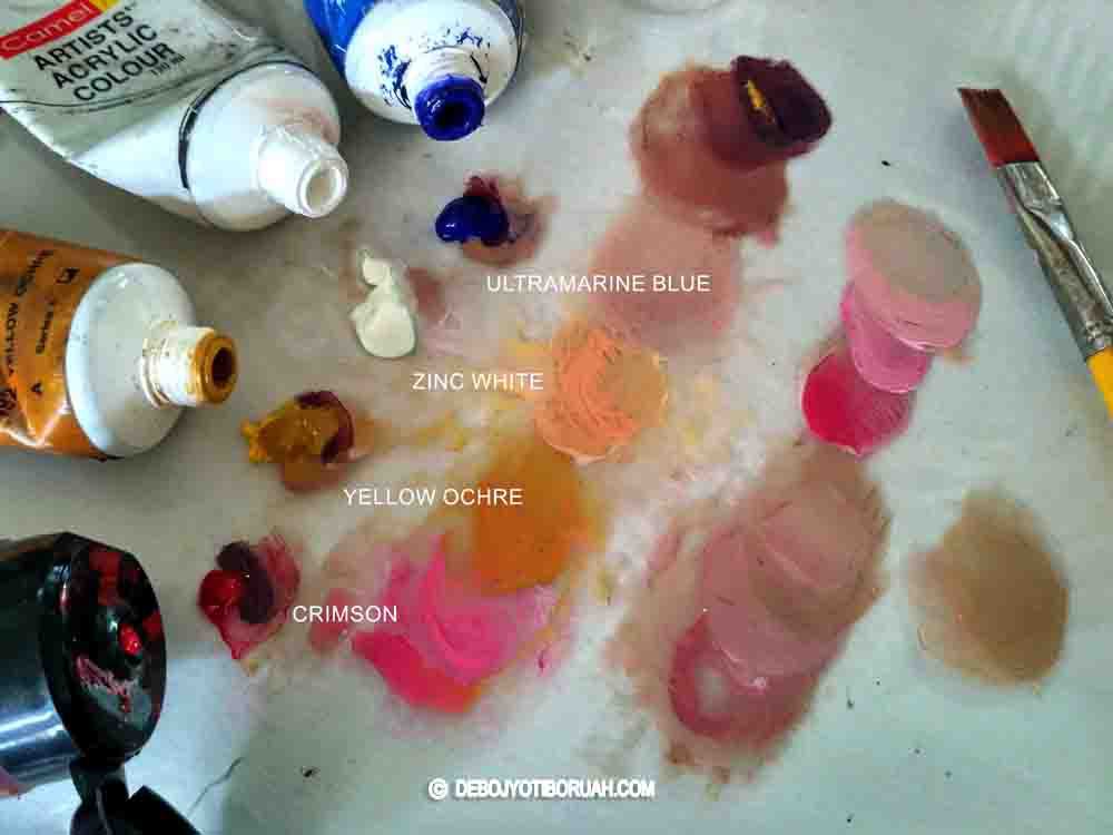 1000x750 Painting Skin Tone In Acrylics Amp Oils With Primary Colors - Watercolor Skin Tone Colors