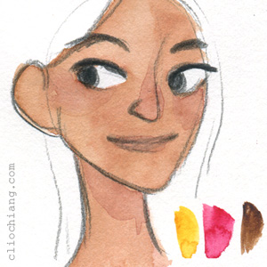 300x300 Watercolor Tips Drawing Graphic Novels - Watercolor Skin Tone Colors